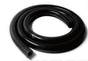 Шланг вакуумный, резиновый, внут. d 10 мм, толщина 9,5 мм, 1 м, Wiggens