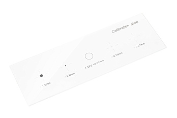 Калибровочный слайд CS5 (XY0,01/0,07/0,15/0,6/1,5 мм), Magus