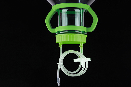 Крышка с портами и трубкой для инвертированной подачи жидкости из 3-х литровых высокопроизводительных колб, стерильная, 1 шт./уп., 4 уп./кор., Nest (Китай)