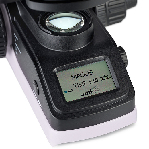 Микроскоп MAGUS Bio 240B, прямой, бинокуляр/тринокуляр, СП, планахромат 4×, 10×, 40×, 100×МИ Фото 21