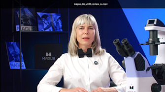 Обзор инвертированного микроскопа MAGUS Bio V360, русс., 2025 г.