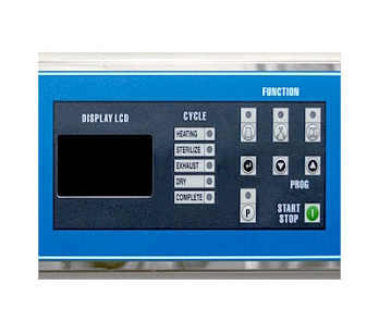 Автоклав горизонтальный, 70 л, температура 121-132 °С, автоматический, ML70 (панель управления)