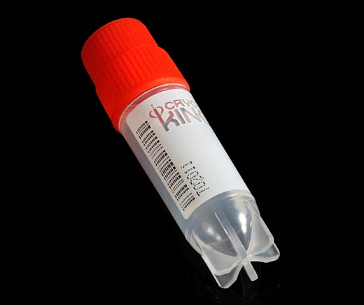 Криопробирки 2 мл, красные крышки, ПП, Biologix, Китай