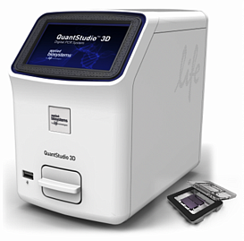 Система цифровой ПЦР на чипе QuantStudio 3D с амплификатором ProFlex, комплектом реагентов, два года гарантии