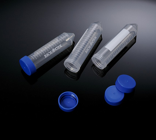 Пробирки 50 мл, тип Фалькон, ПП, конические, резьбовые, без юбки, стерильные
