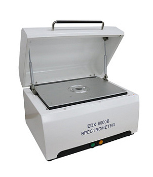Рентгенофлуоресцентный энергодисперсионный спектрометр, ¹²Mg — ⁹⁵Am, ppm — 100%, атмосфера — воздух, EDX 8000B, ESI, Китай