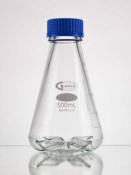 стекло, до 500 °С, с отбойниками, вентилируемая крышка, 2 шт./уп., Glassco