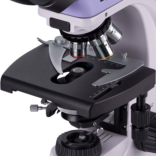 Микроскоп MAGUS Bio 230B, прямой, бинокуляр/тринокуляр, СП, ТП, ФК, Пол, Ахромат 4×, 10×, 40×, 100× МИ Фото 18