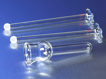 Гомогенизатор стеклянный с двумя пестиками, объем 7 мл, d 15 мм, h 127 мм, 1шт, Corning