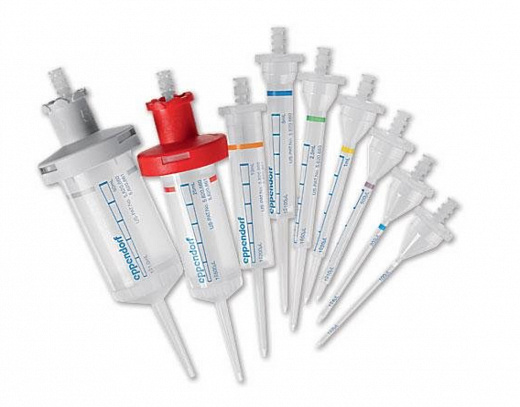 Наконечники для степпера 25 мл, красный, Combitips advanced, PCR clean Фото 3