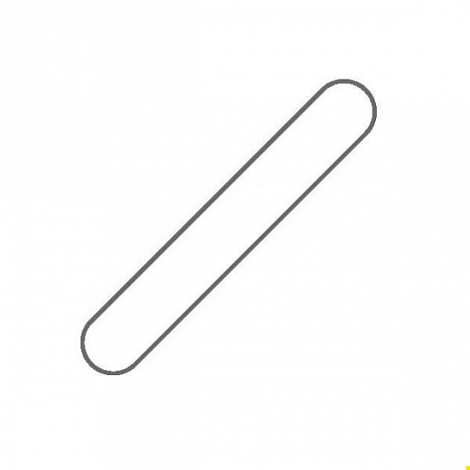 Магнитный перемешивающий элемент, тефлон, овальный, 10х80 мм, Ikaflon 80, 1 шт.