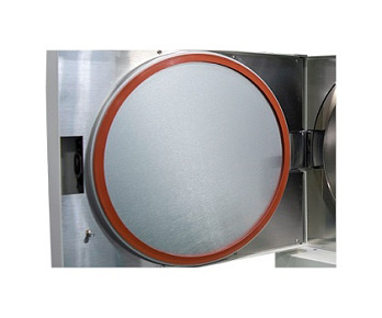 Автоклав горизонтальный, 100 л, температура 121-132 °C, автоматический, ML100, SE (дверца)