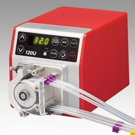 Насос перистальтический, 0,1-200 об/мин, оснащен головкой 114DV, 120 серия 100 Фото 2