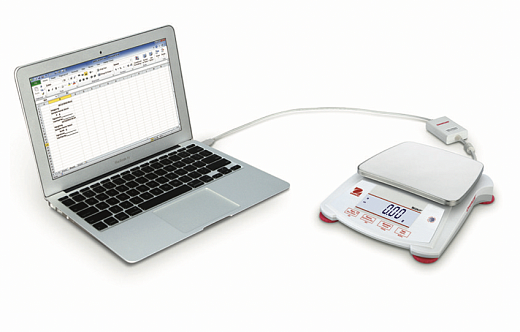 Весы портативные, 420 г/0,01 г, внешняя калибровка, STX422 Фото 3