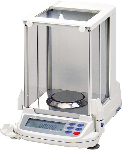 Весы аналитические, 210 г/0,1 мг/42 г/0,01 мг, внутренняя калибровка, GR-202